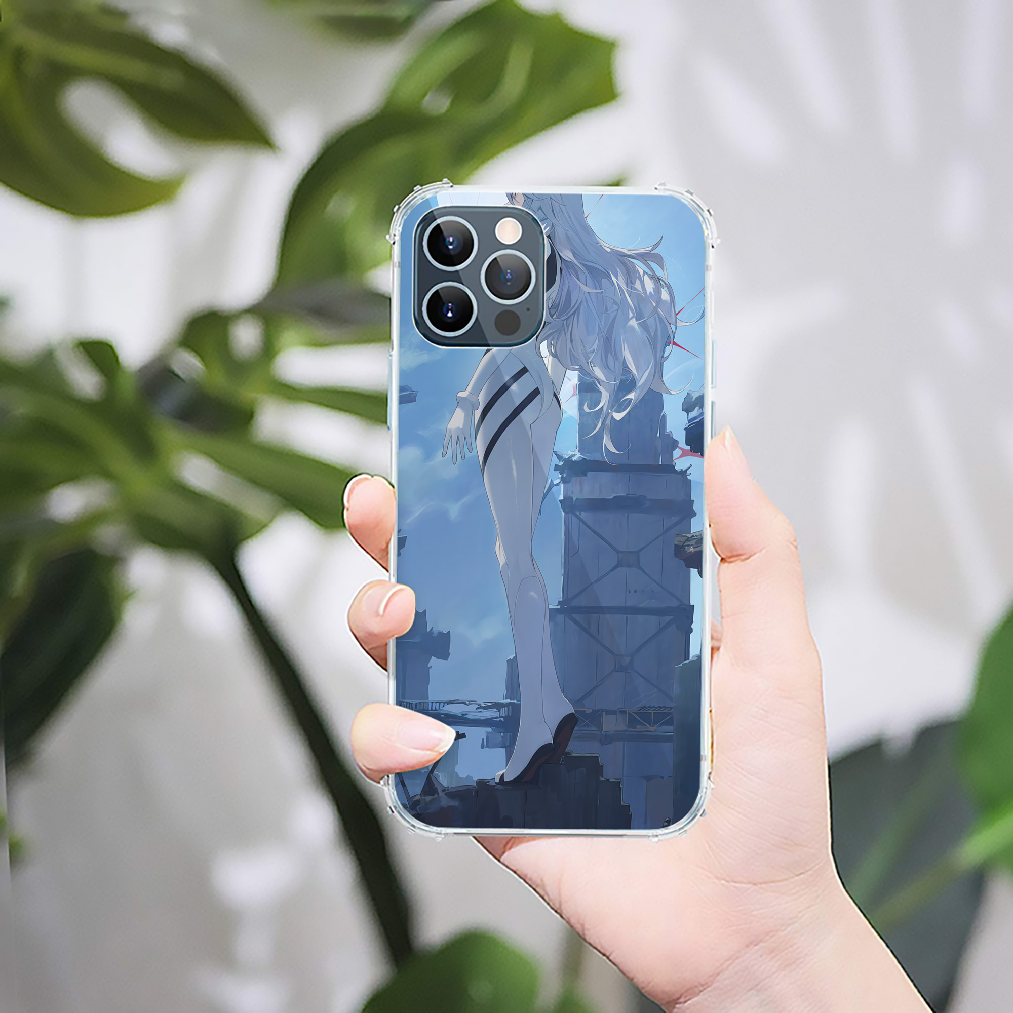 （画像用） EVA 新世紀エヴァンゲリオン 【iPhone 12シリーズ対応】透明スマホケース（クリアソフトケース）